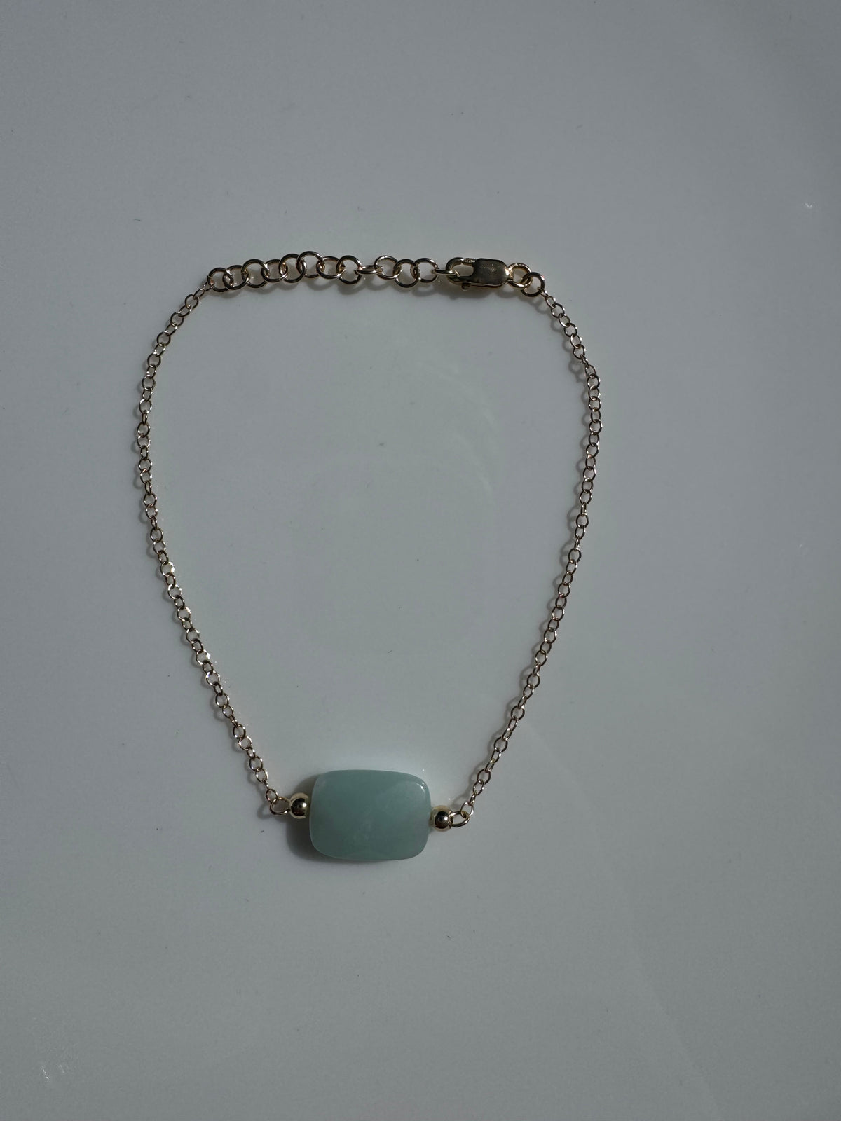 Gold Filled Amazonite Bracelet