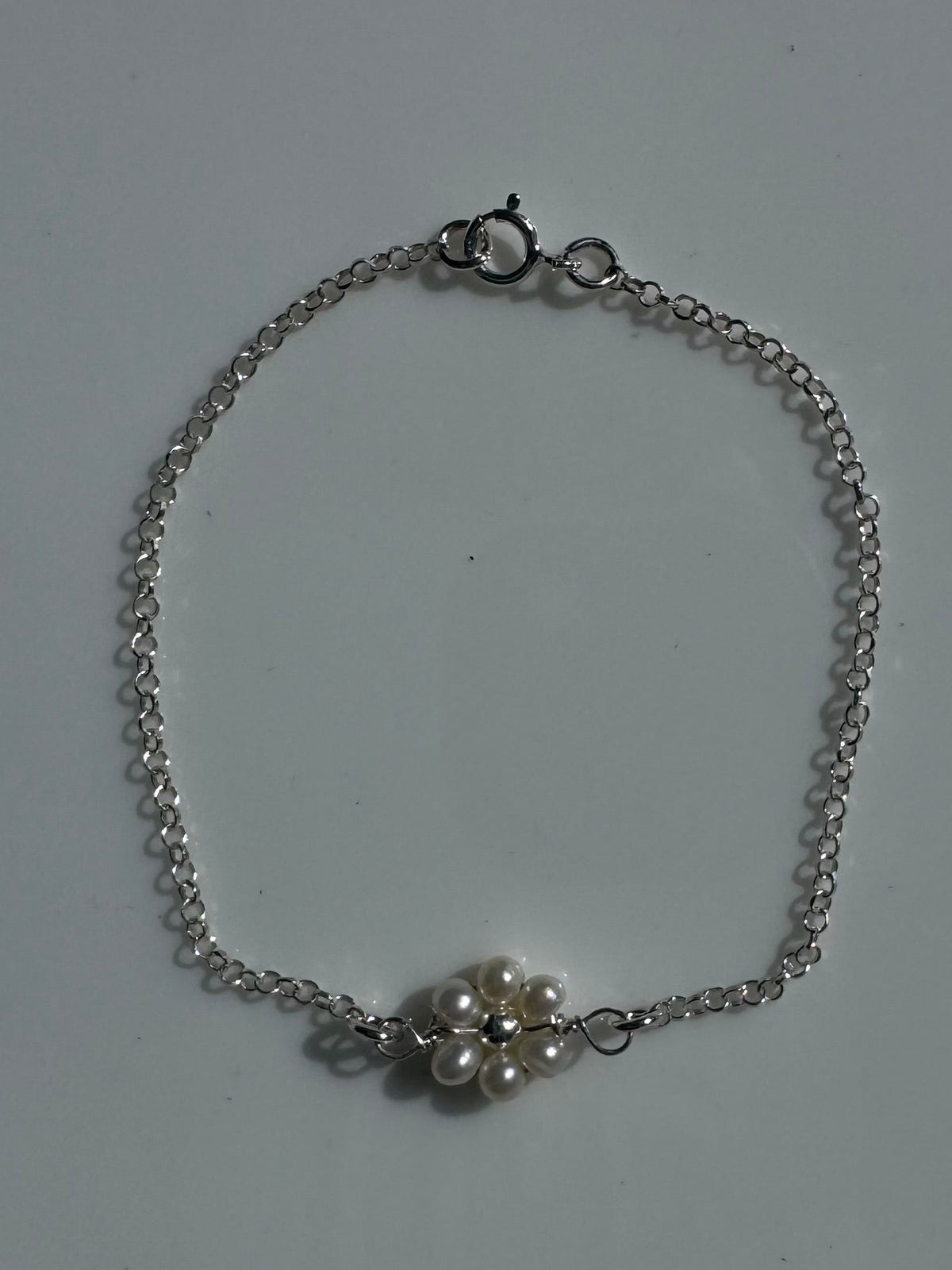 Silver Springtime Bracelet