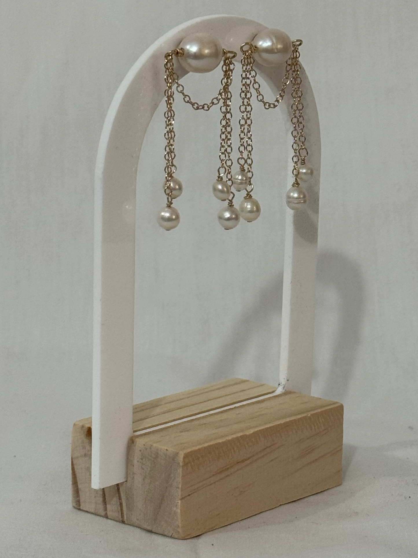Pearl Cascade Earrings