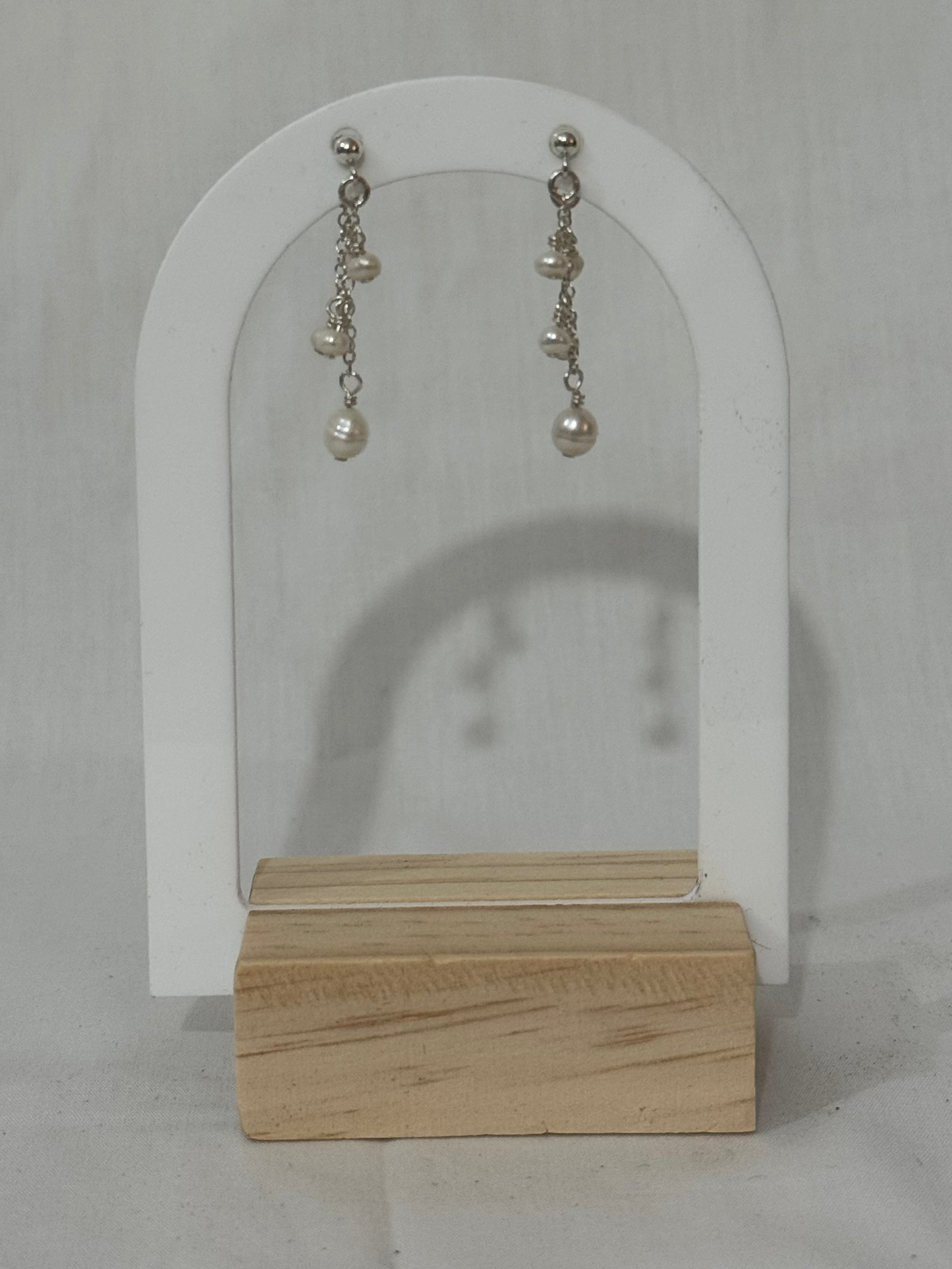 Moonlit Pearl Earrings