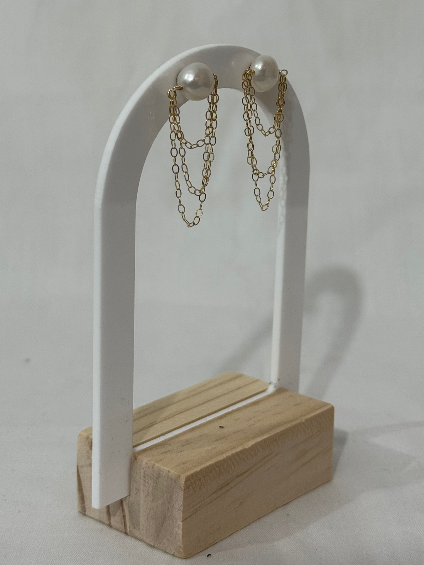 Chandelier Pearl Earrings
