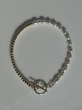 Pearl T Clasp Bracelet