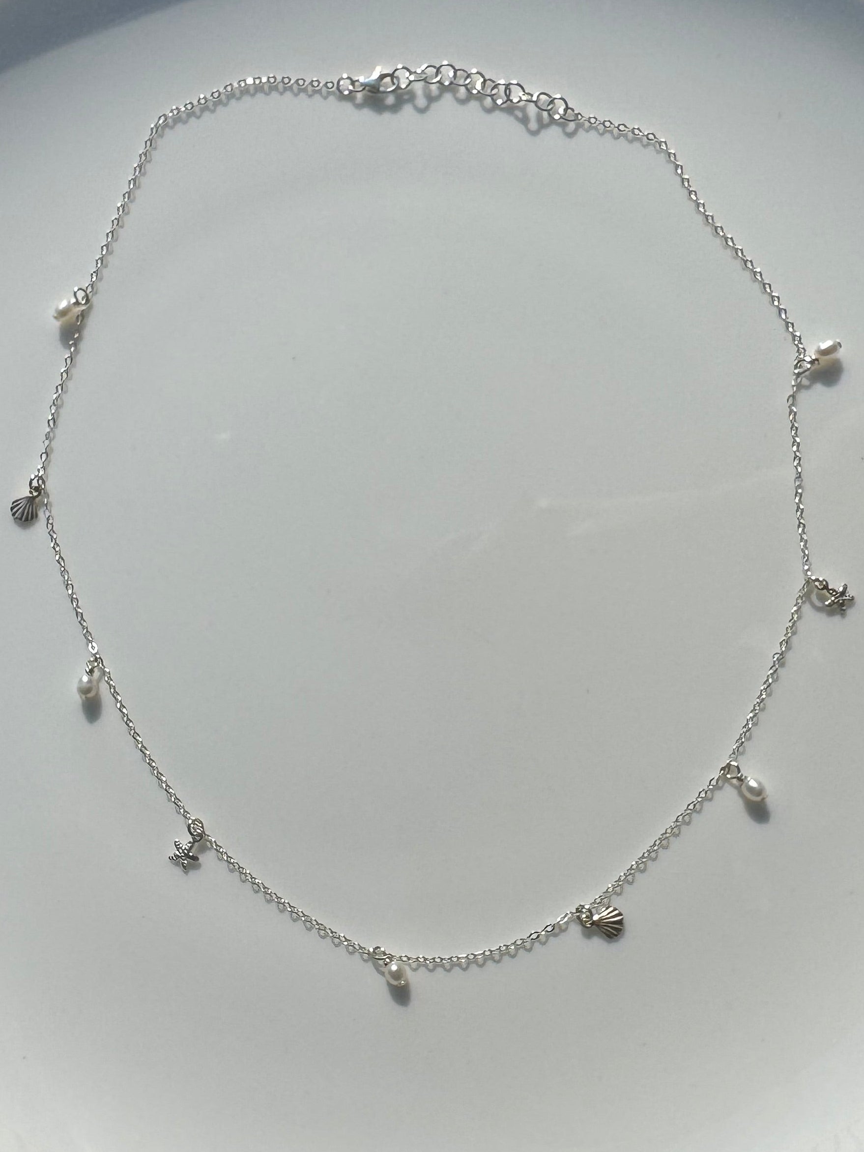 Beachy Necklace Silver