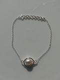 Pearl Hoop Bracelet