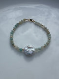 Pearl Amazonite Bracelet