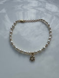 Jewish Star Pearl Bracelet