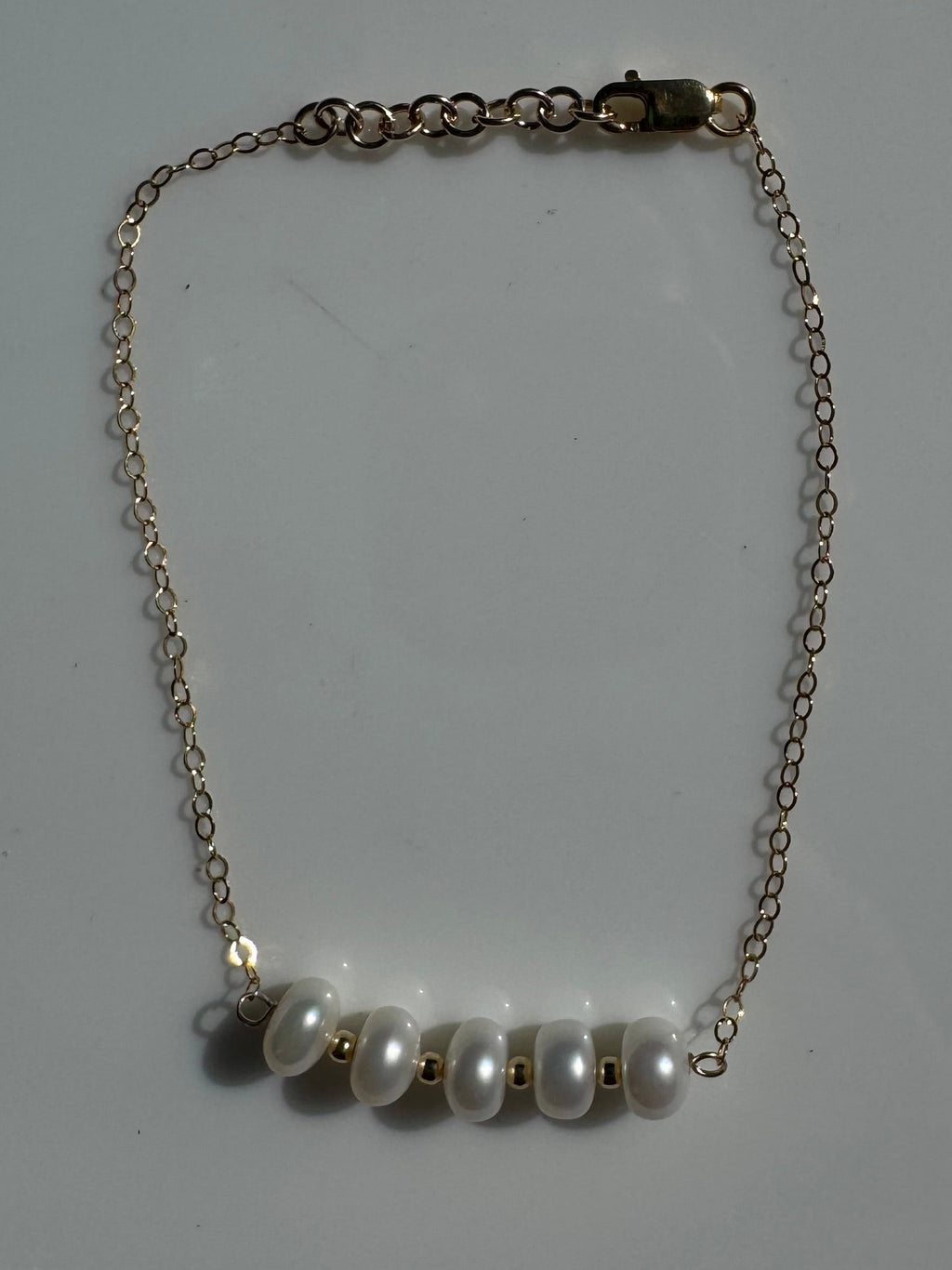 Pearl Bar Bracelet