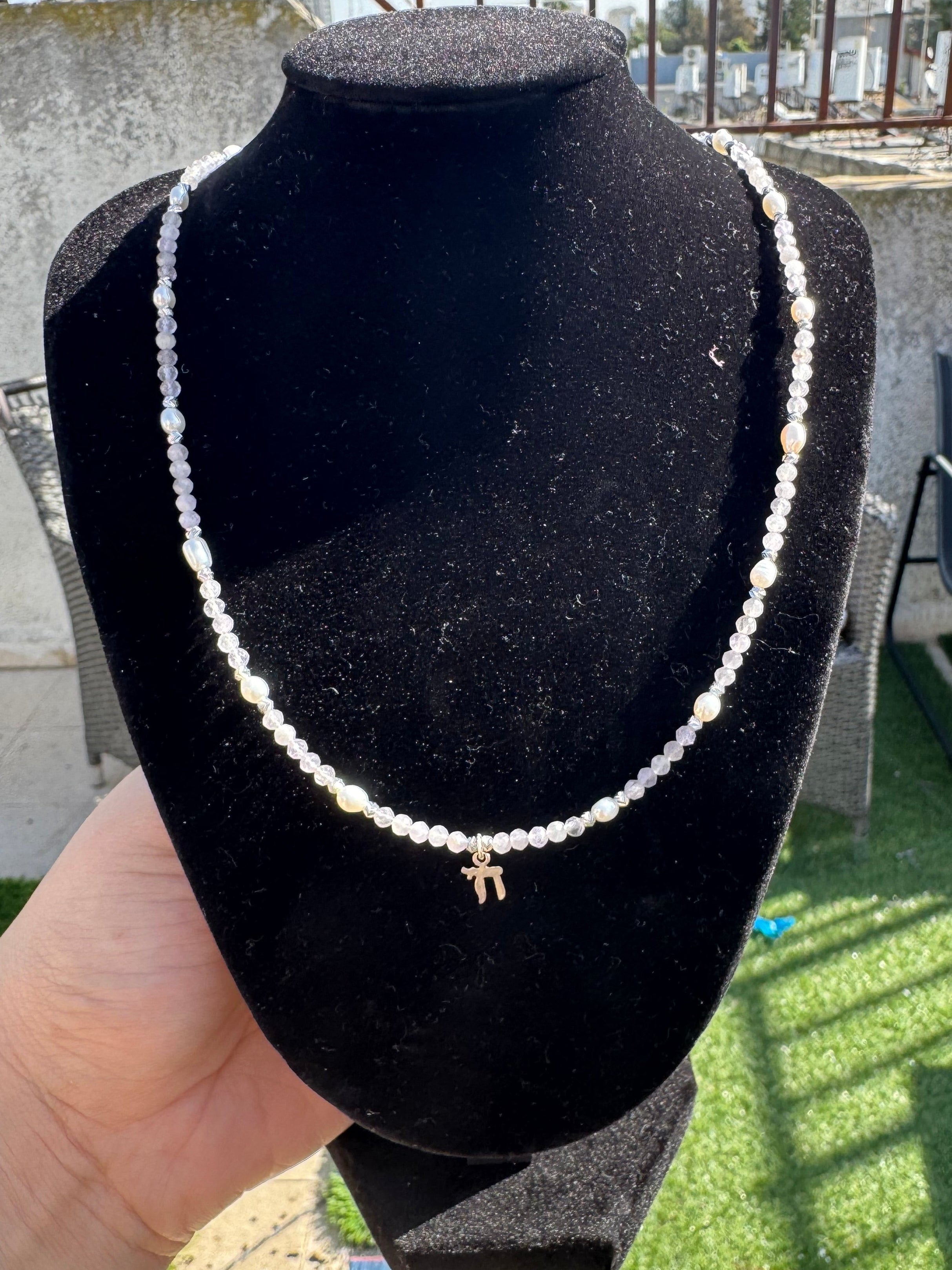 Purple "Chai" Necklace