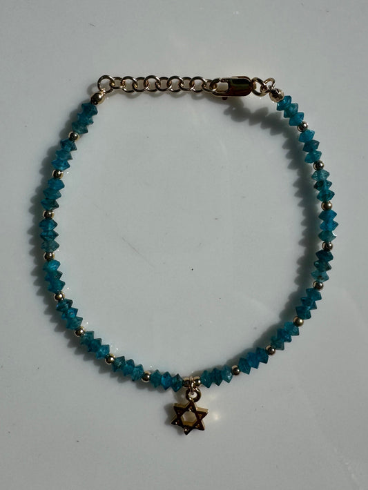 Blue & Gold Magen Bracelet