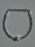 Blue Pearl Bracelet