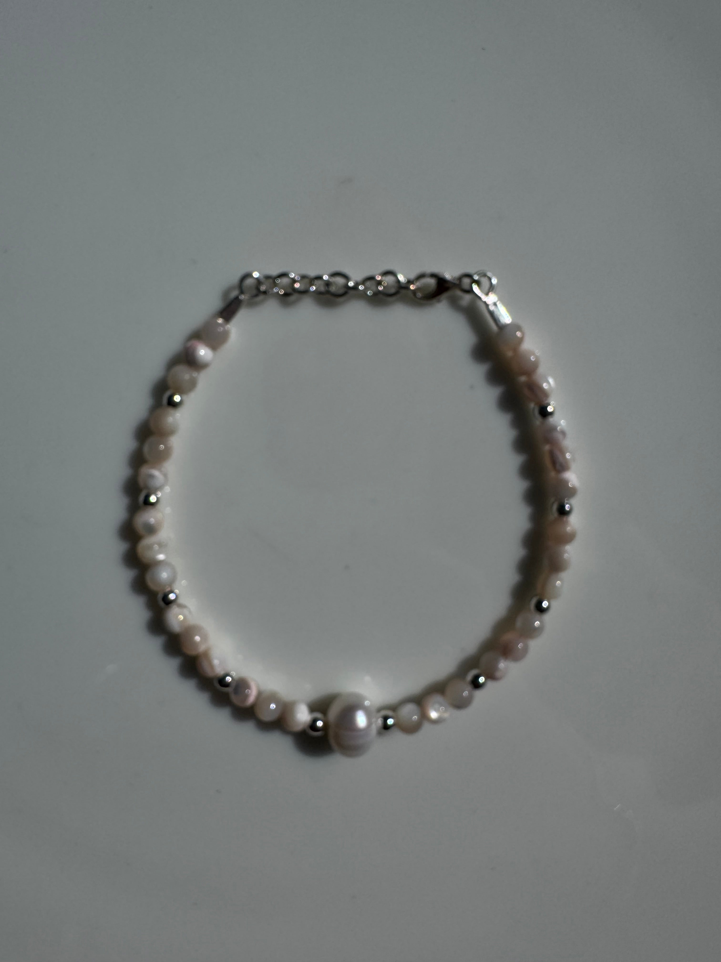 Pink Mother of Pearl Bracelet