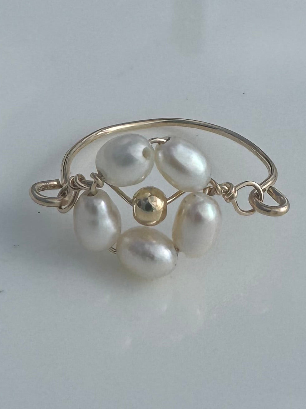 Pearl Flower Ring