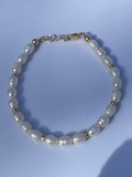 Gold Filled Pearl Bracelet