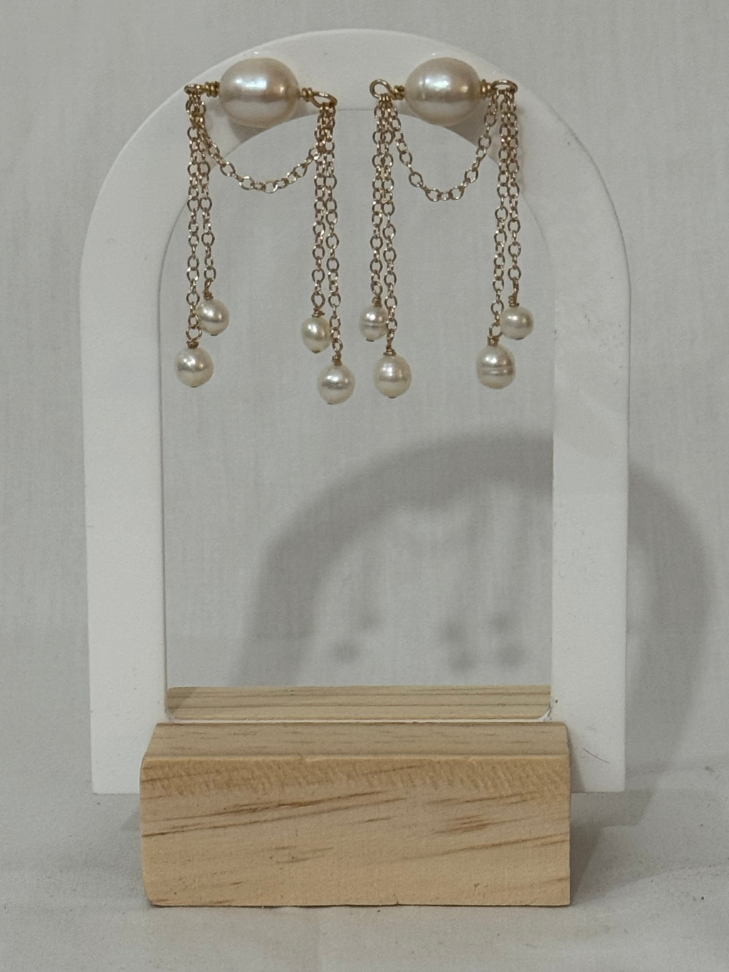 Pearl Cascade Earrings