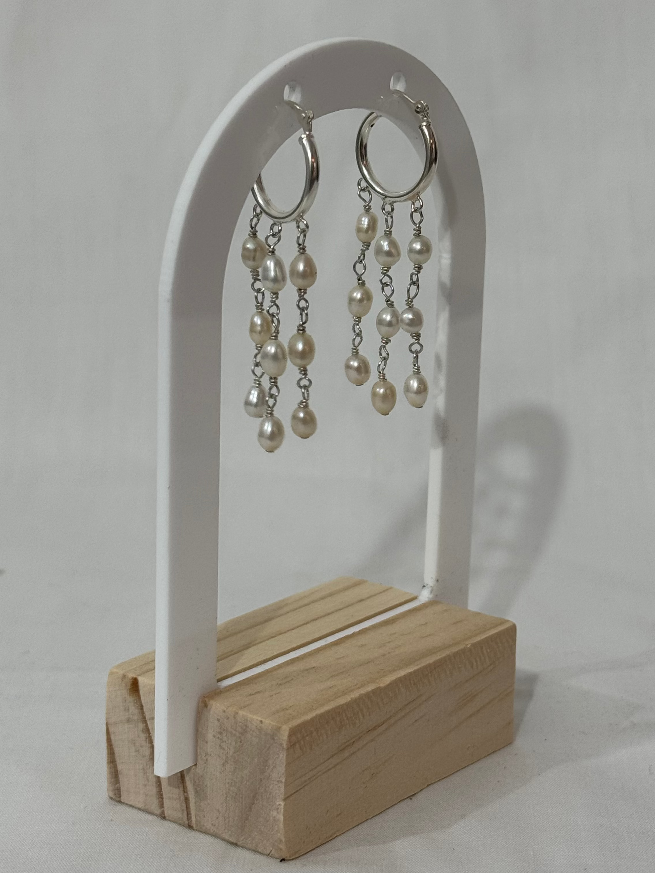 Pearl Waterfall Earrings