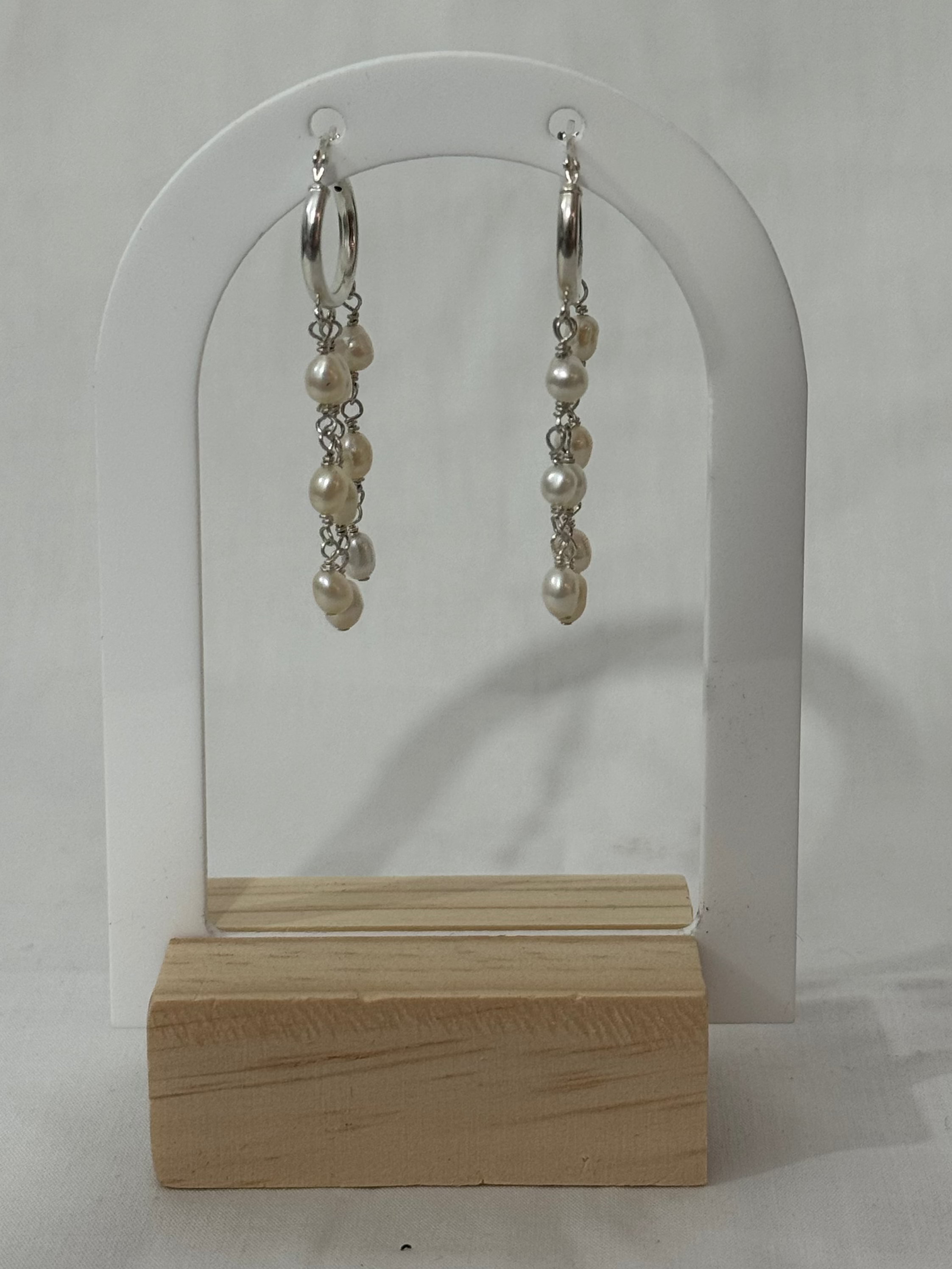 Pearl Waterfall Earrings