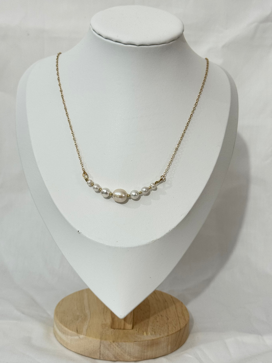 Pearl Bar Necklace