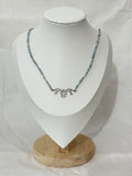 Blue Swirl Necklace