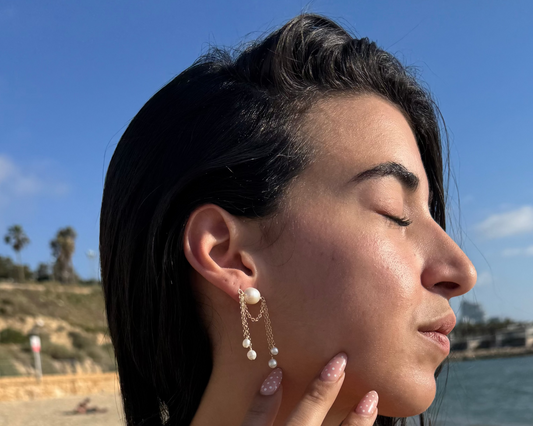 Pearl Cascade Earrings