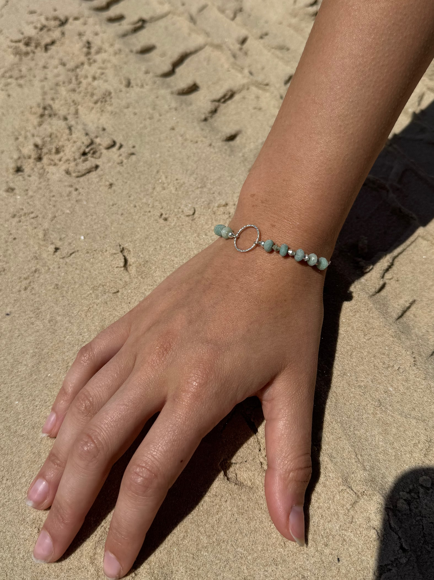Green Tide Loop Bracelet