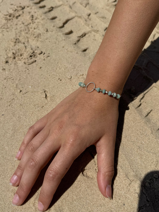 Green Tide Loop Bracelet