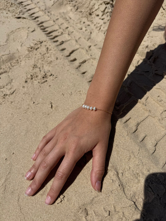 Pearl Bar Bracelet